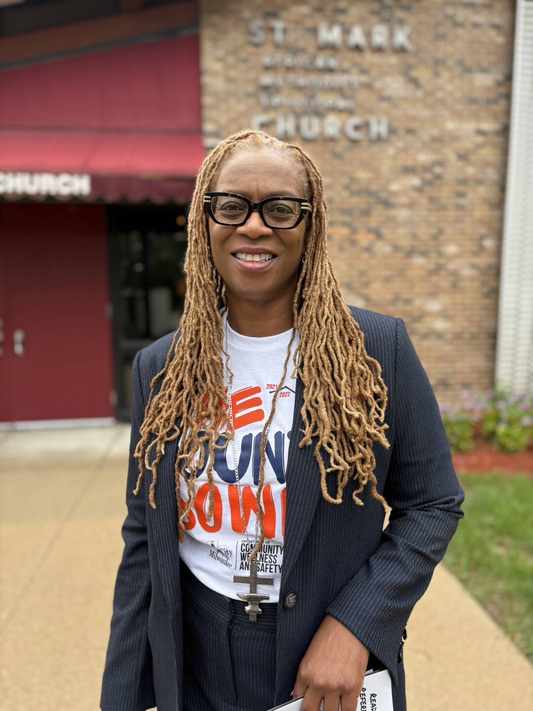 Rev. Dr. Joy L. Gallmon, pastor of St. Mark AME Church