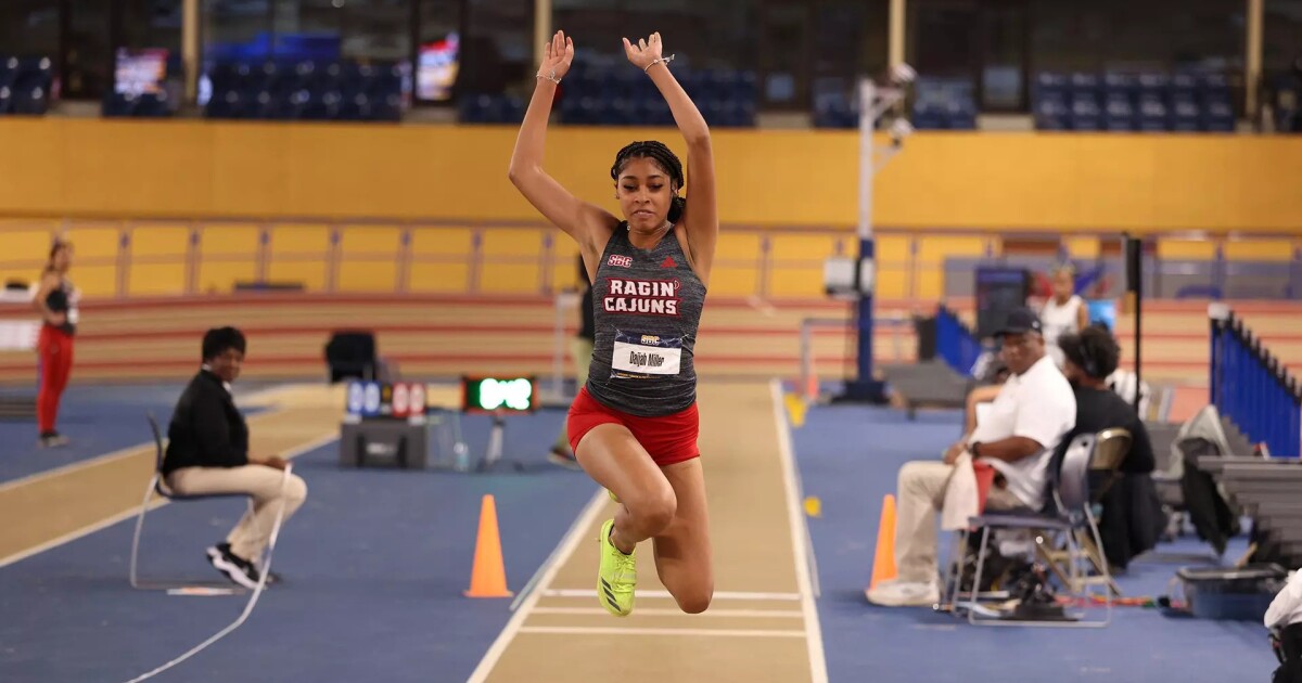 Louisiana Men, Women Finish Second Overall at SBC Indoor