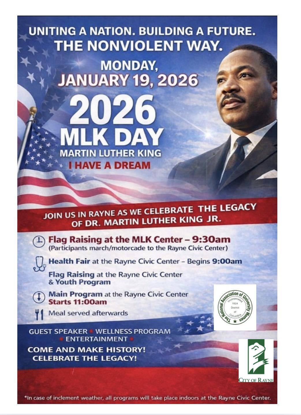 Rayne MLK Day 2026