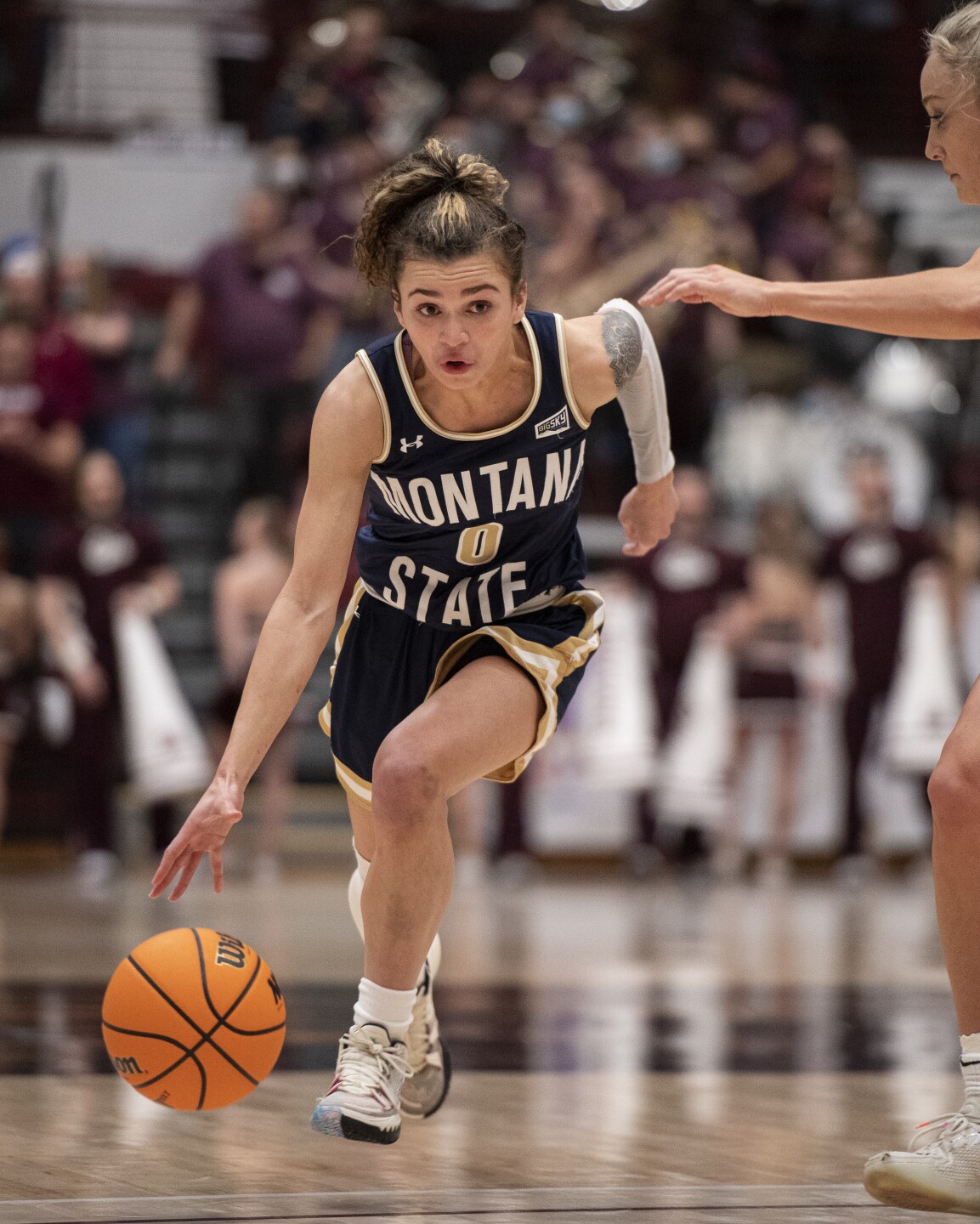 Photos Montana and Montana State women's CatGriz game