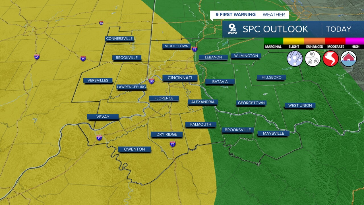 SPC Outlook Monday