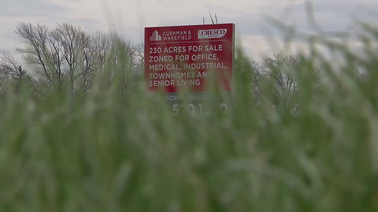 The potential data-center site in Perry Village has been on the market for years.