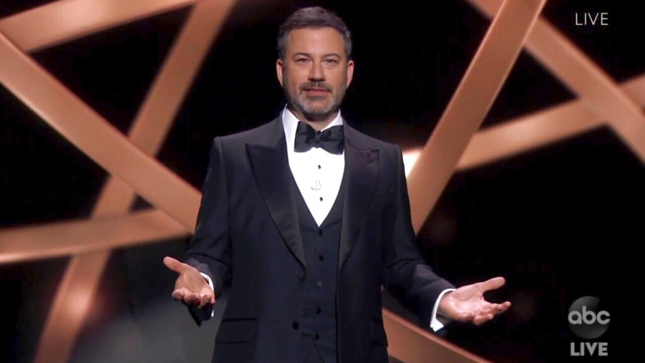 Watch again Jimmy Kimmel's opening Emmys monologue