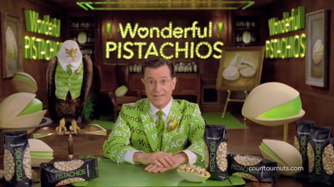 Wonderful Pistachios Super Bowl commercial