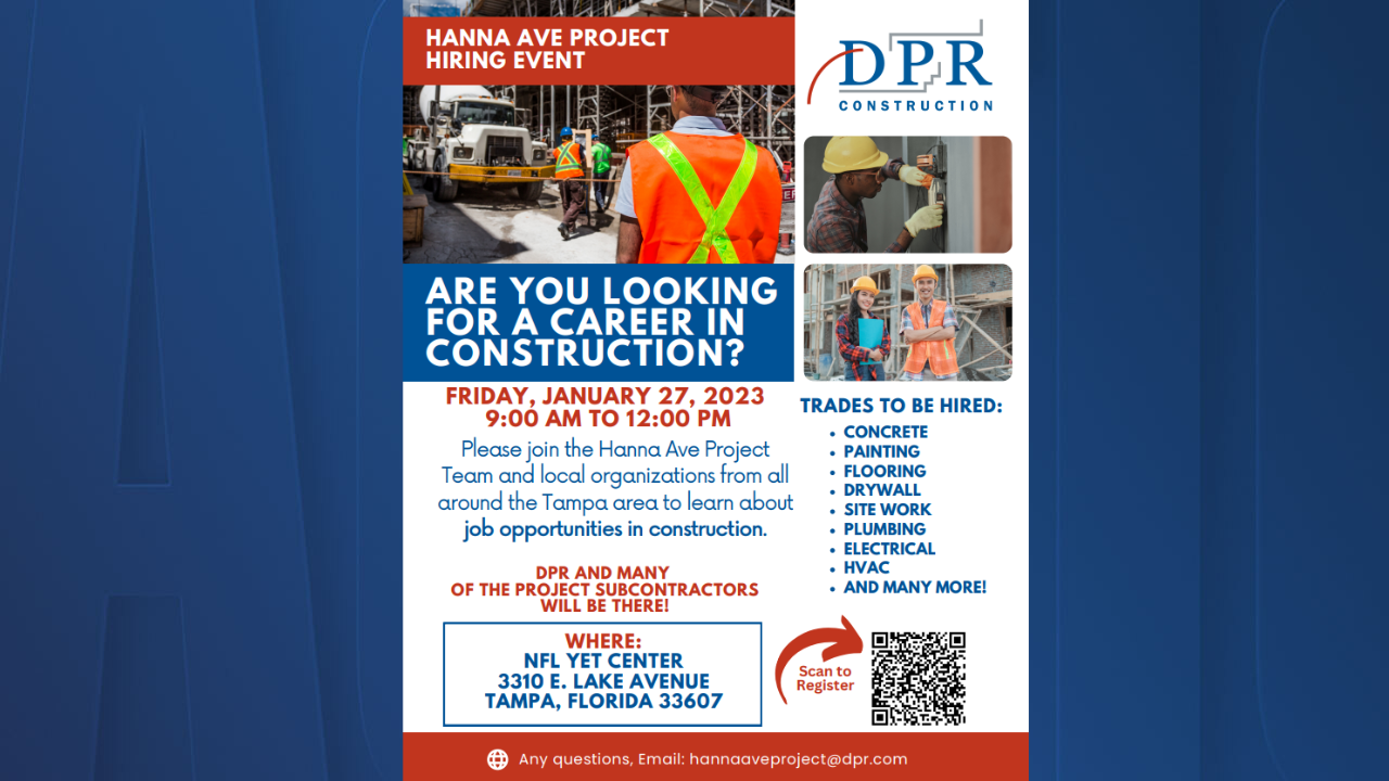 City of Tampa says it has met its goal to make massive construction projects more inclusive