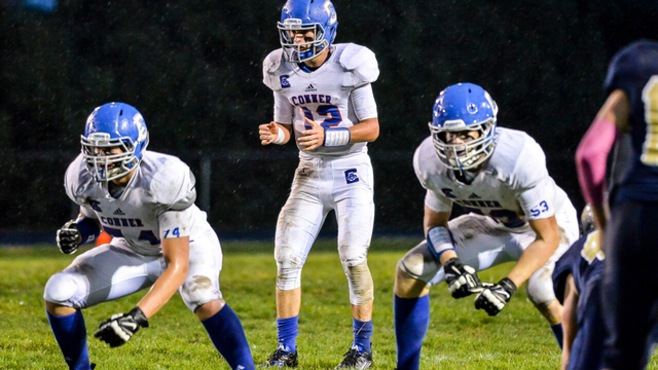 Tipped TD Pass Leads to Conner Win
