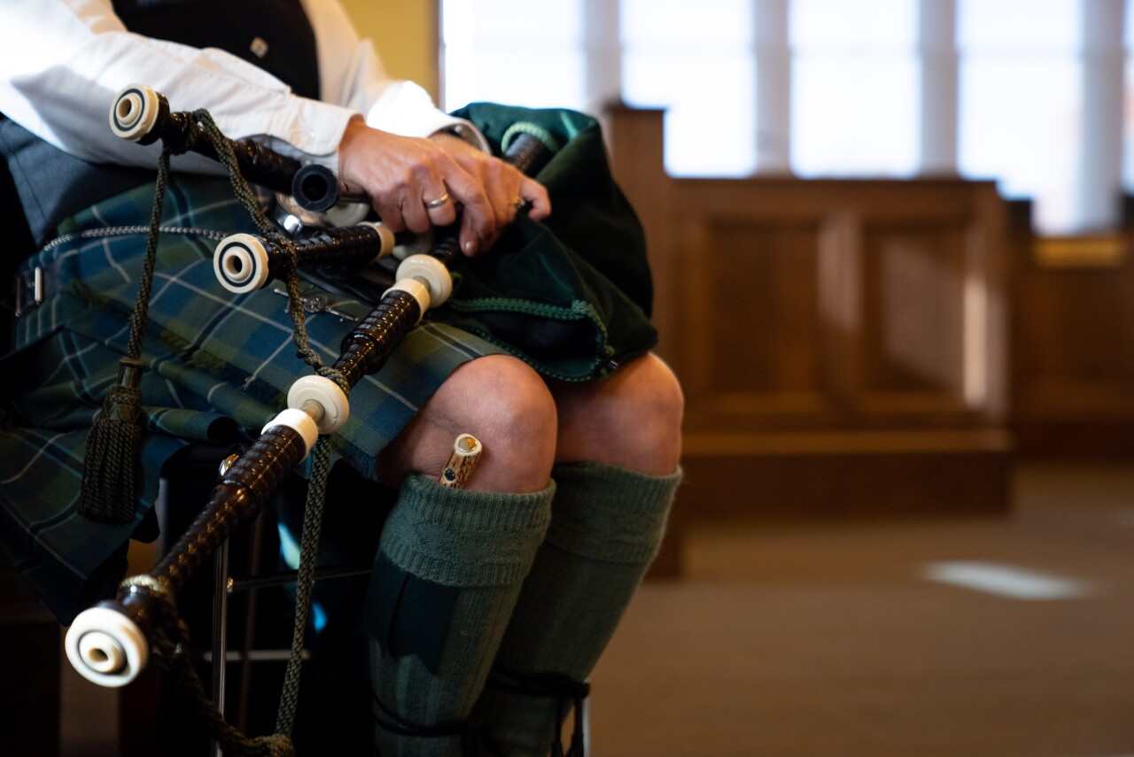 Janeen Steenhagen of The Glen Erin Pipe Band