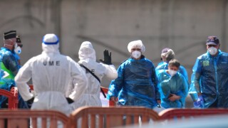 APTOPIX Spain Hantavirus Ship