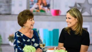 Nancy Guthrie with Savannah Guthrie