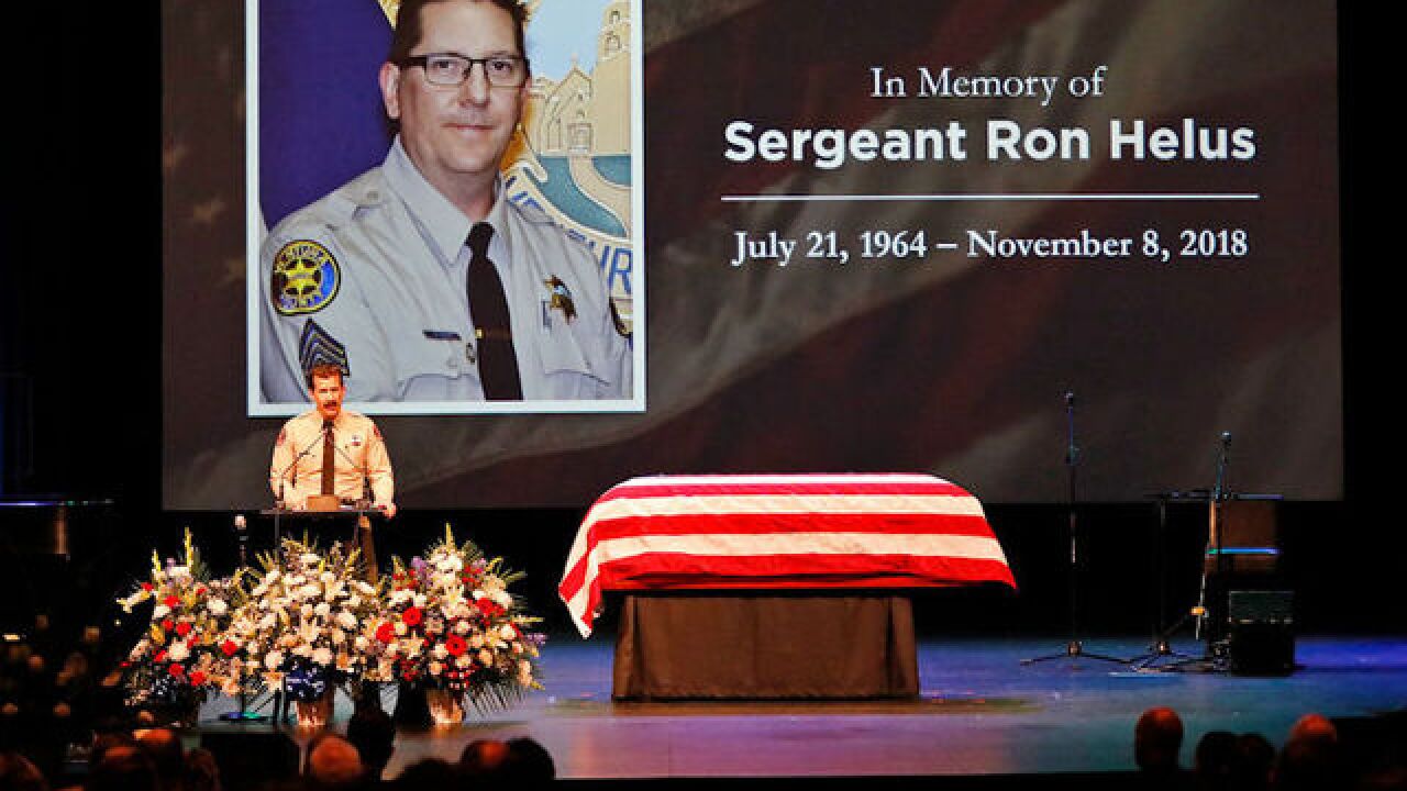 Sheriff's sergeant killed by friendly fire during Calif. mass shooting, officials said