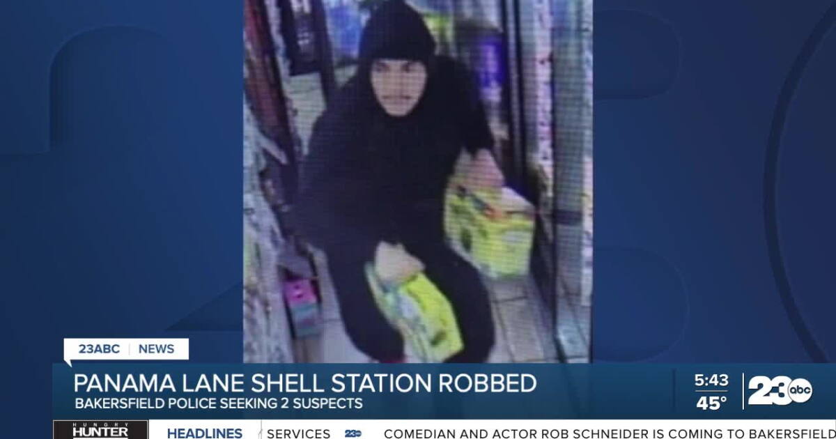 Shell Robbery Two men wanted in Shell station robbery on Panama Lane