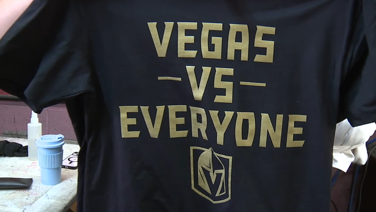 VGK merch: Local shop turns 'most hated' title into fan-favorite tees