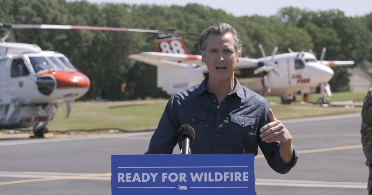 Gov. Newsom June 2023 firefighting press conference