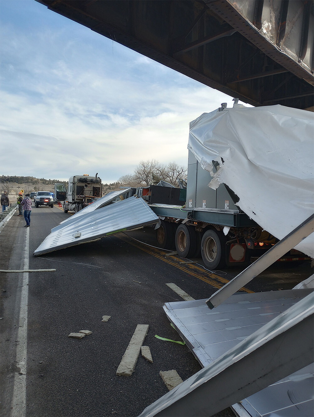 Damage from Jan. 15