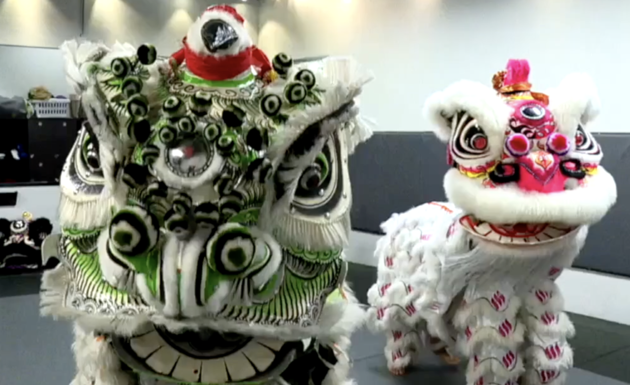Lion dance