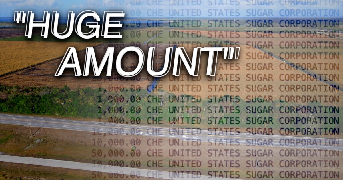 Florida's worst drought on record. So why is Lake Okeechobee water going to sugar fields?