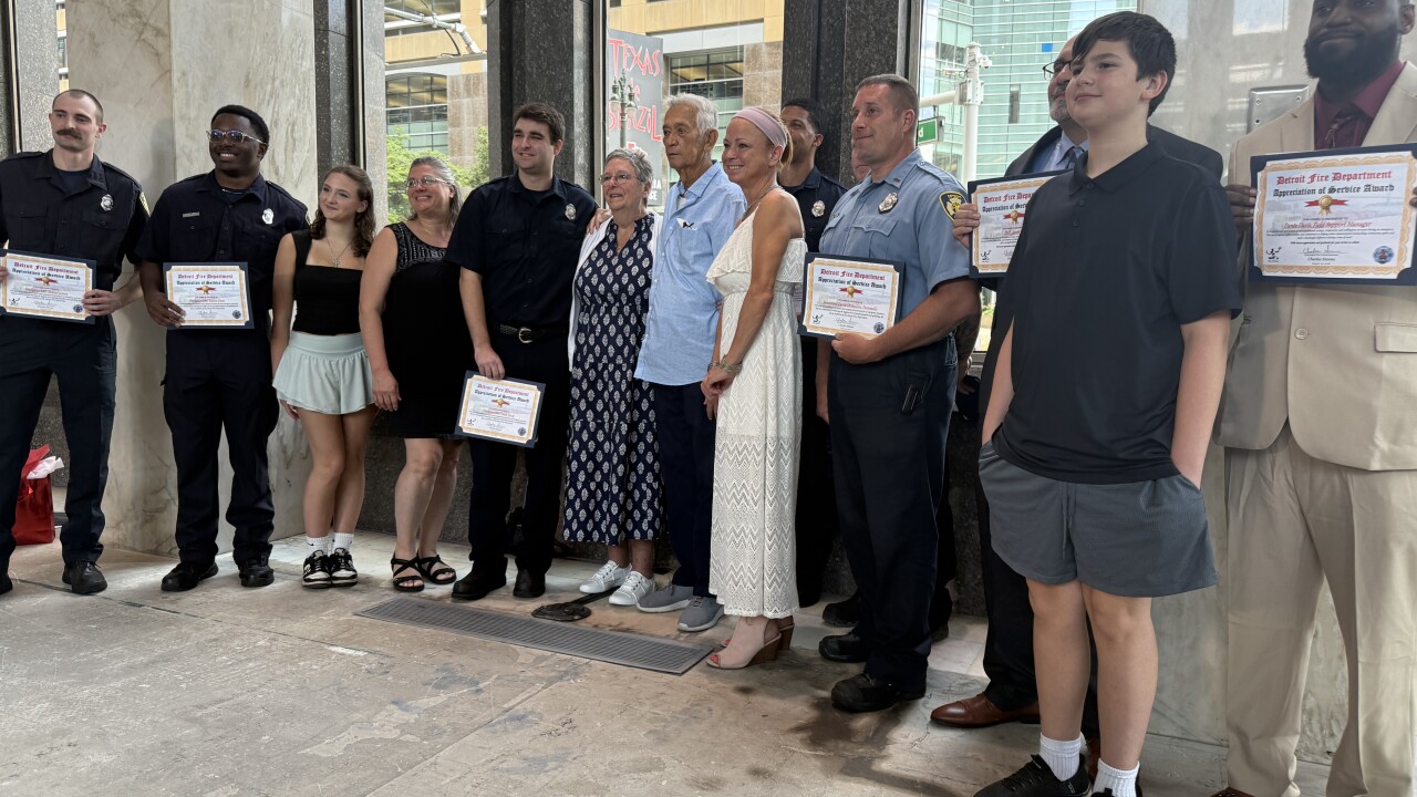 Leighton Kirkpatrick and first responders