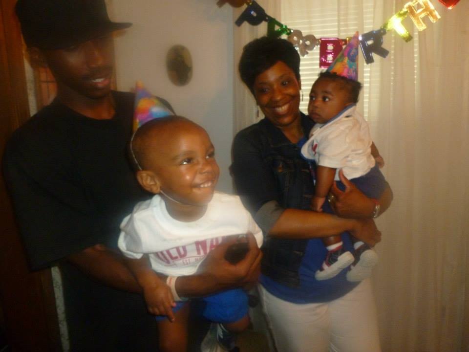 Cameron Lamb and his family