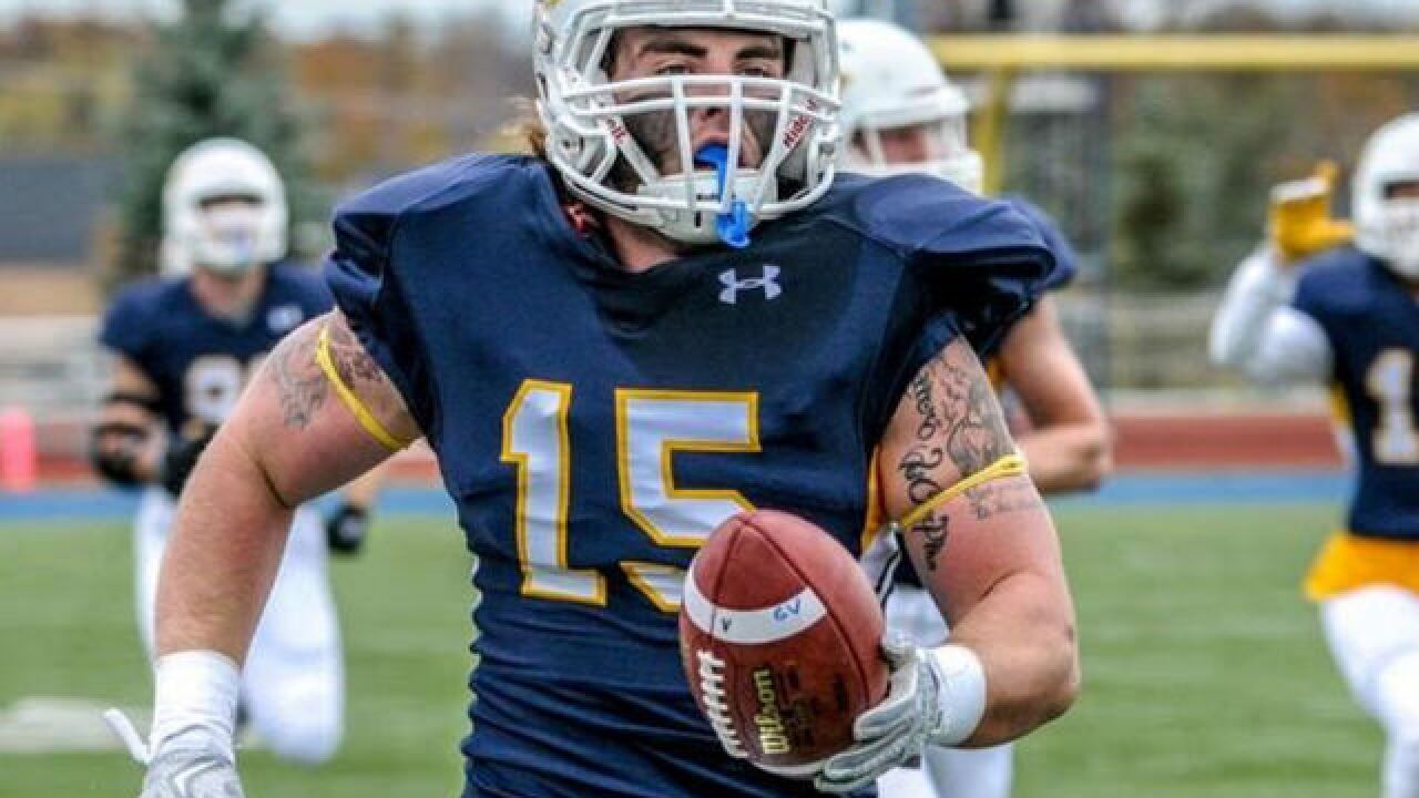 Mount St Joseph Defensive End Nolan Miller Enjoying His