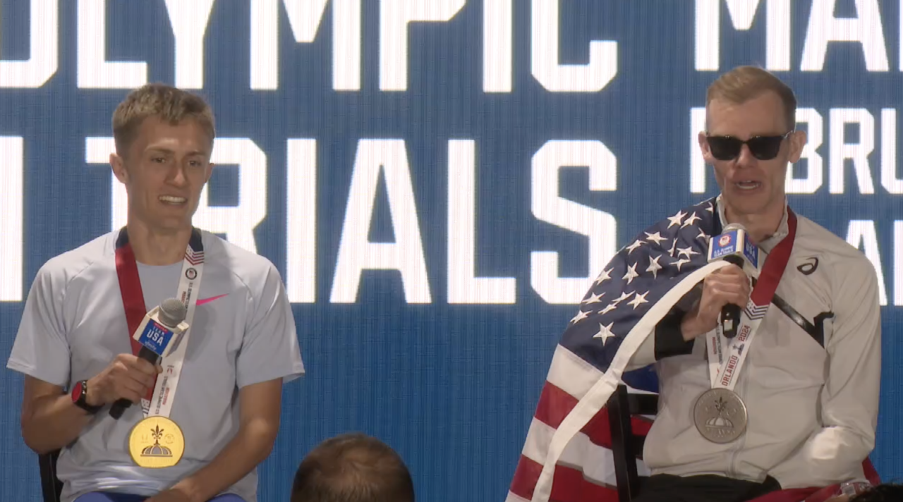 Conner Mantz and Clayton Young share the moments leading to the finish line Feb 3 2024.png