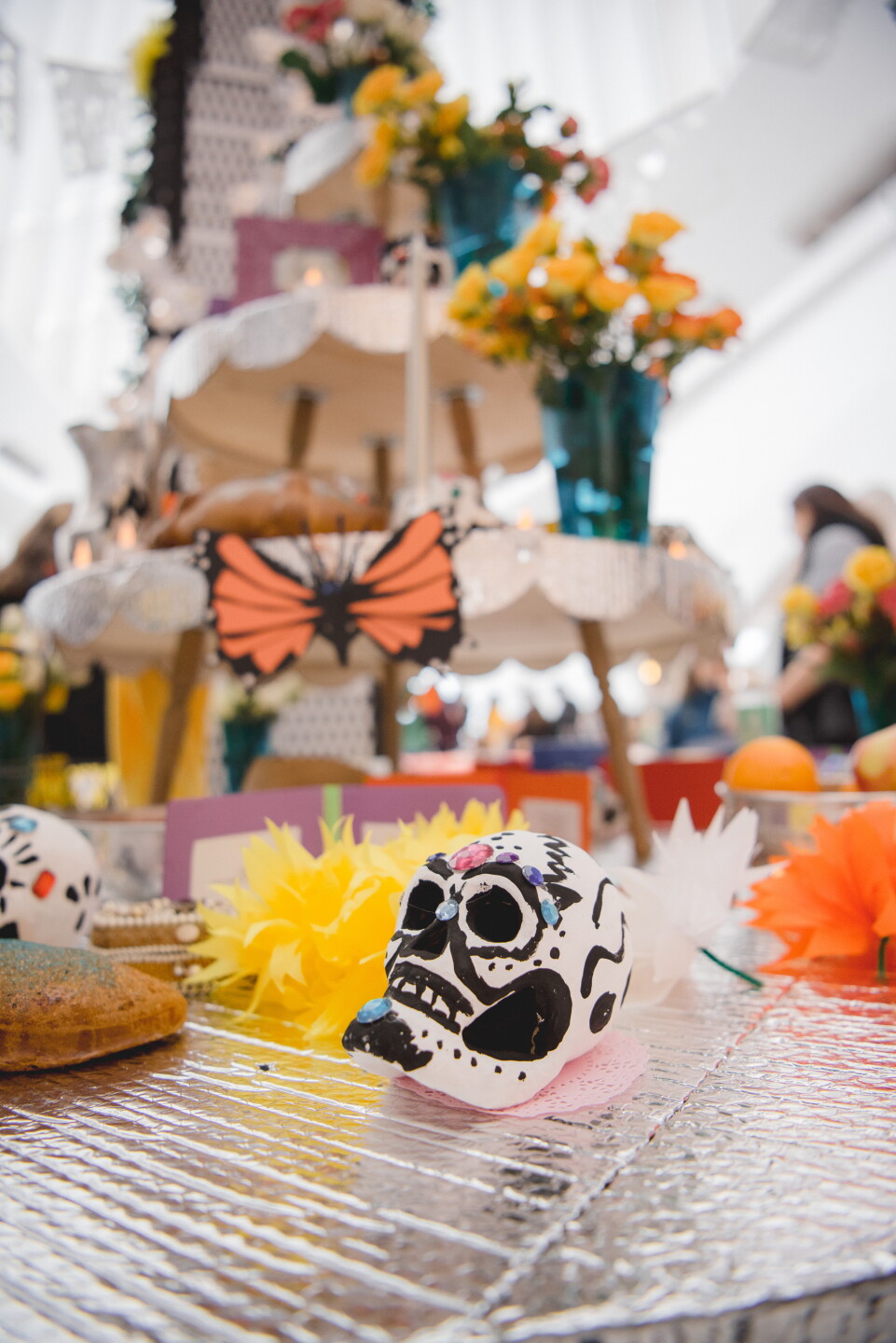 Dia de los Muertos at Milwaukee Art Museum Sugar Skull
