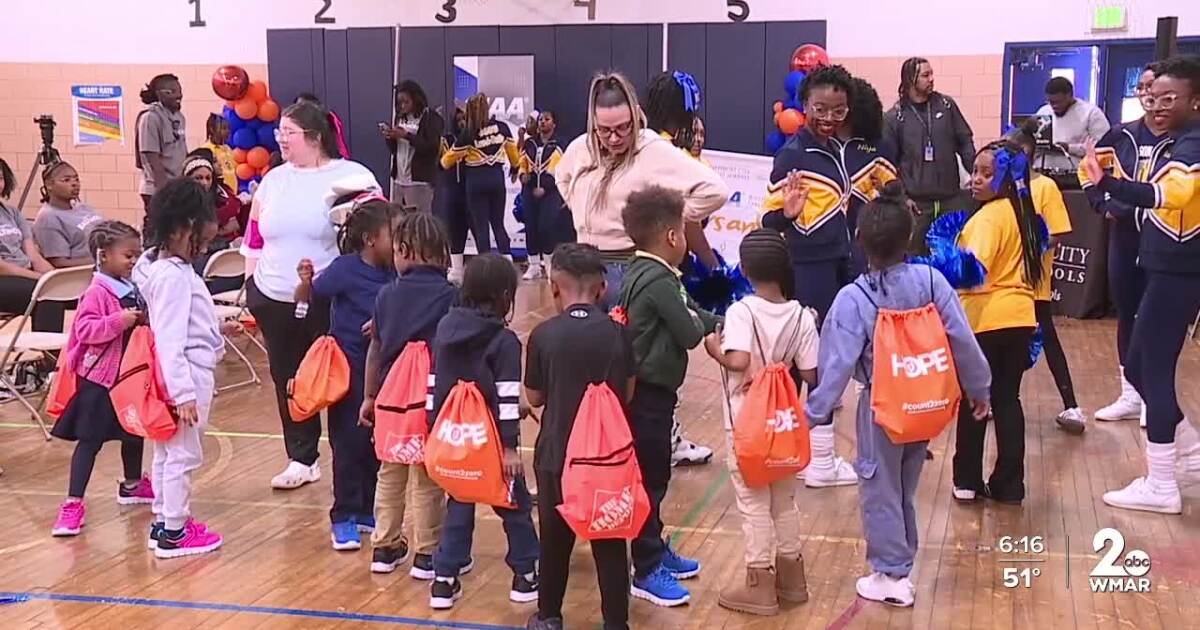 CIAA tournament brings shoe giveaway, support to Baltimore elementary schools