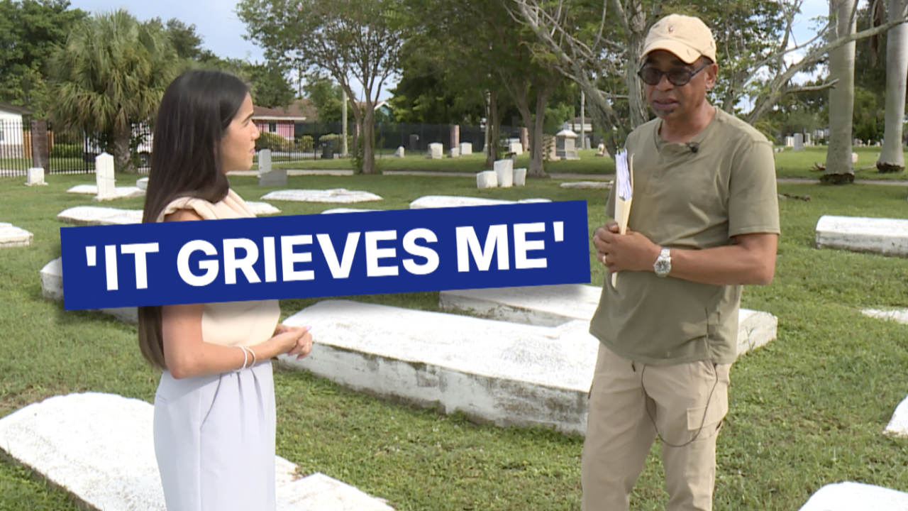  A Delray Beach man says the city denied his mother a burial plot at the municipal cemetery where generations of his family are laid to rest — and he says the problem is about far more than space.