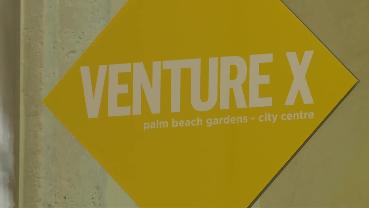 Venture X sign