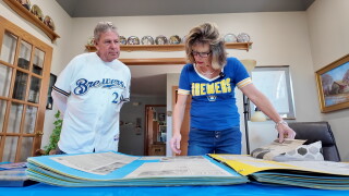 Burlington fans share scrapbook of Brewers' 1982 World Series