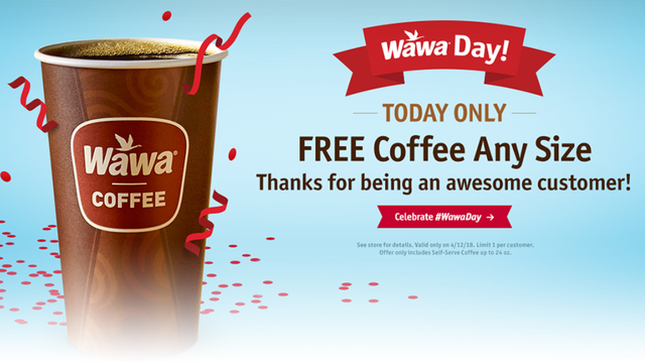 Wawa National Coffee Day 2025