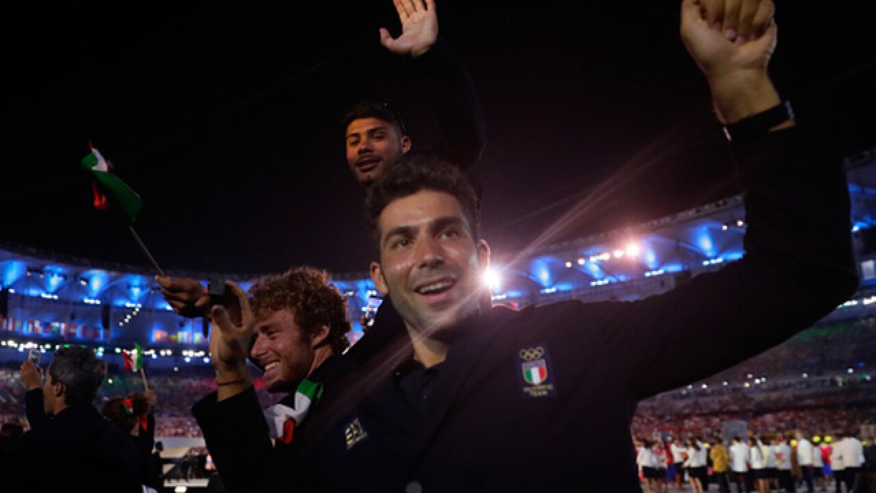 2016 Summer Olympics Opening Ceremonies in Rio