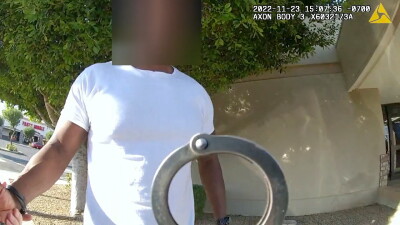 A Phoenix police officer handcuffed and searched Wall Street Journal reporter Dion Rabouin in 2022 while he was working on a story outside a bank. 