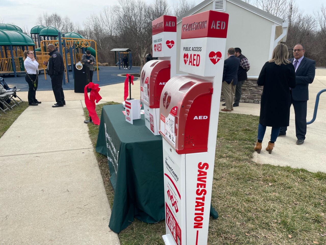 Howard County AED presser