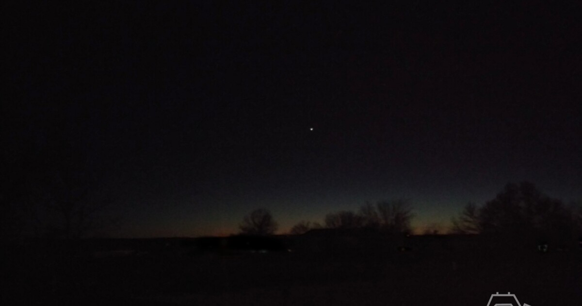 GALLERY Christmas Star in Green Country