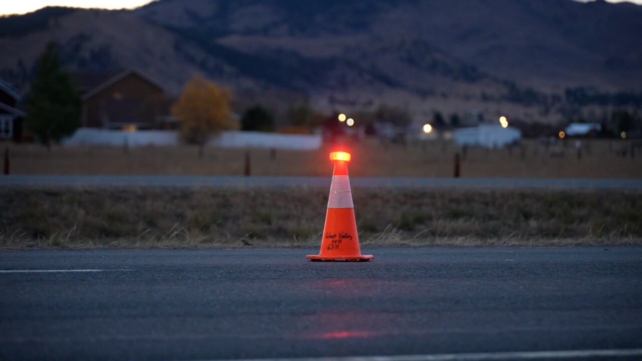 Lit cone