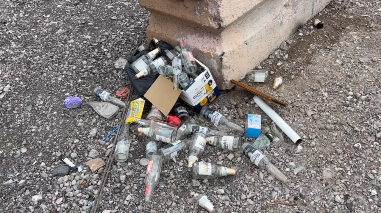 East Las Vegas residents frustrated by illegal dumping near Sunrise Mountain