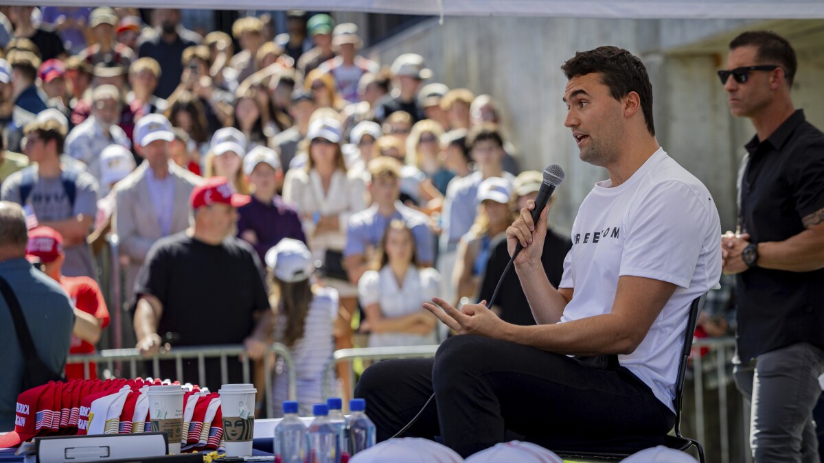 Charlie Kirk dies in shooting at Utah Valley University