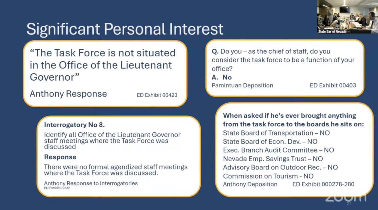 Stavros Anthony hearing