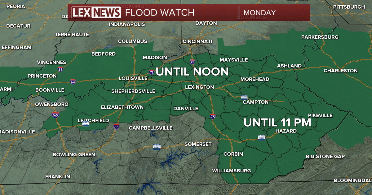 Showers and Storms Drop Southeast Monday Morning