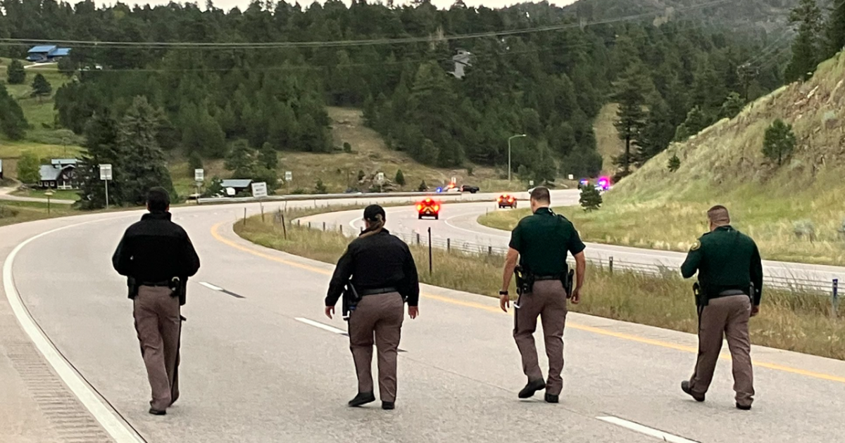 1 person wounded, driver sought in apparent road rage shooting near Conifer