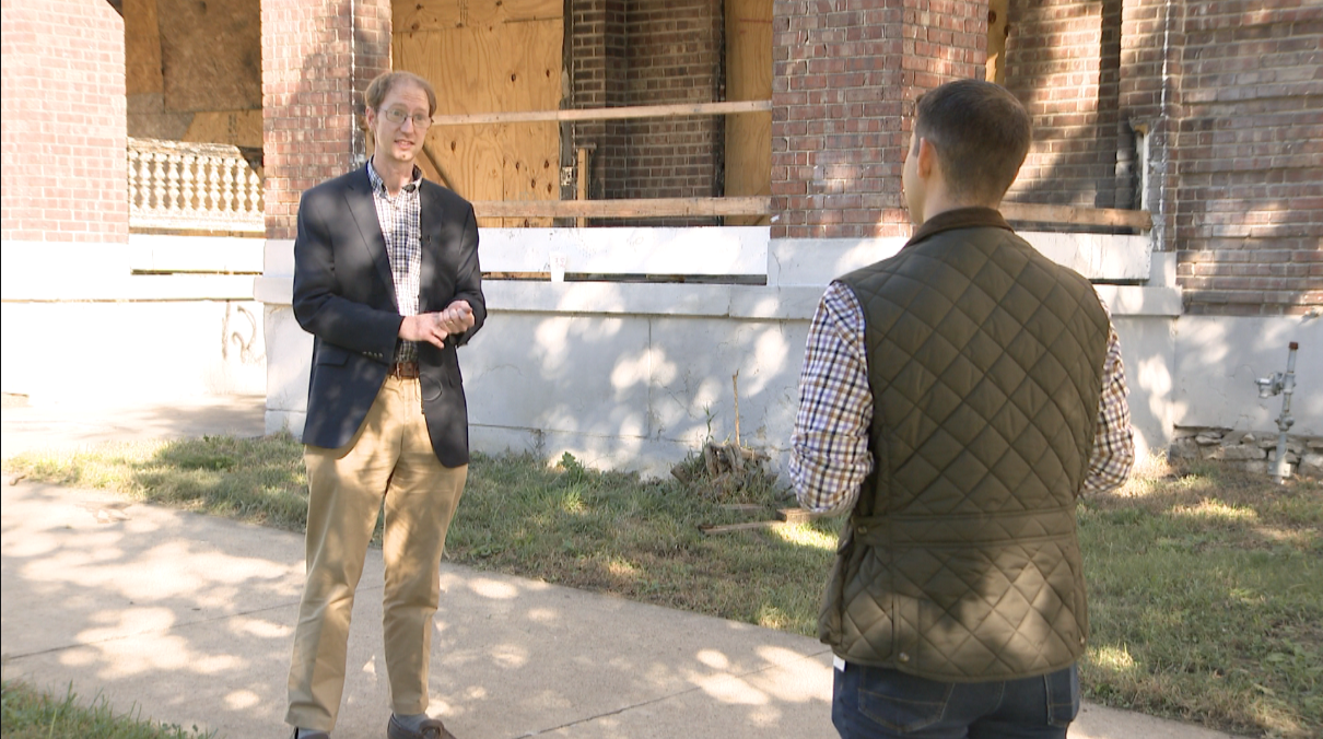 Ethan Starr, the executive director of Historic Kansas City