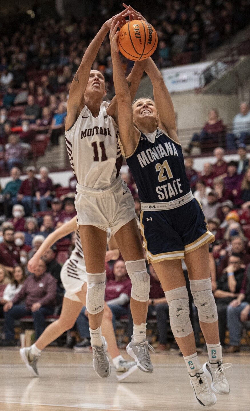 Photos: Montana and Montana State women's Cat-Griz game