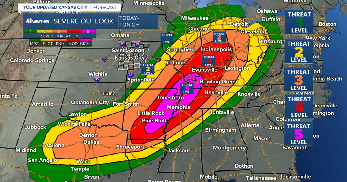 Kshb 41 Weather Blog Active Weather Pattern Continues