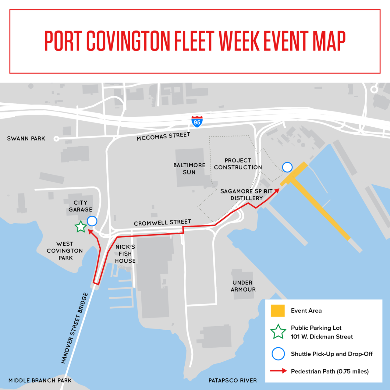 Port Covington Fleet Week map.png