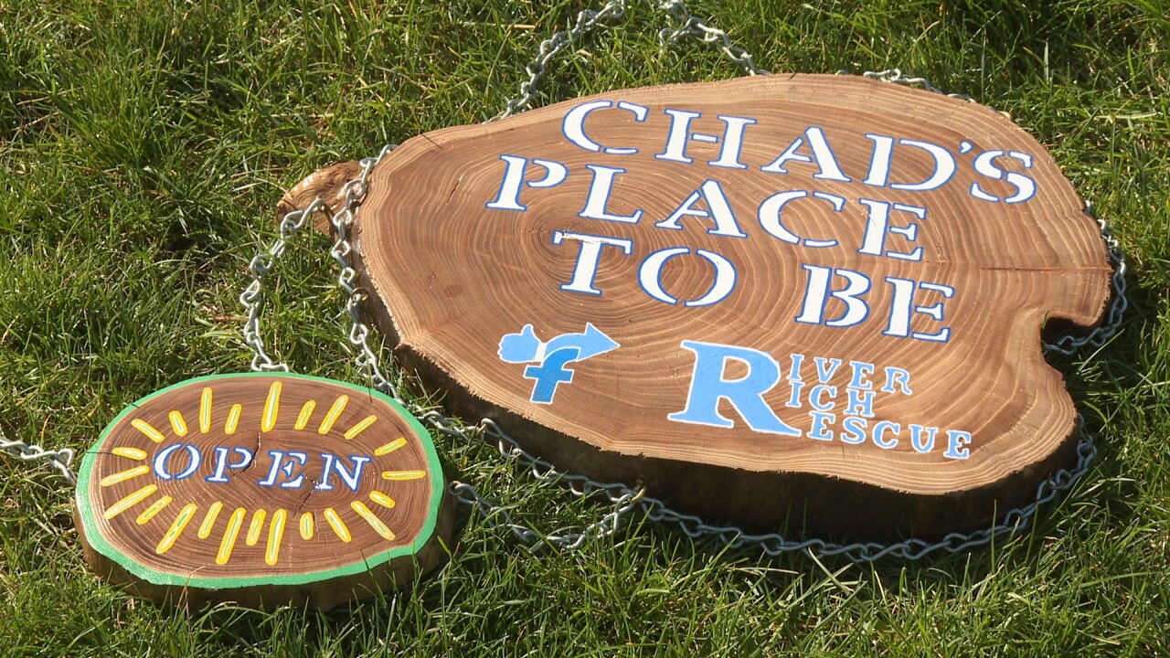 KEEPER OF THE CREEK SIGN 2