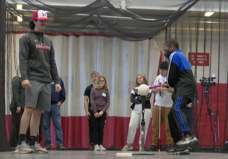 Javon, beep baseball player