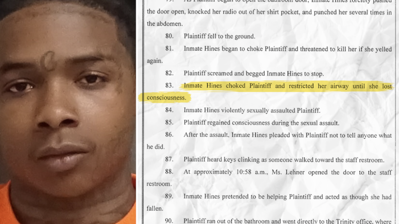 Tucson prison sex assault Hines