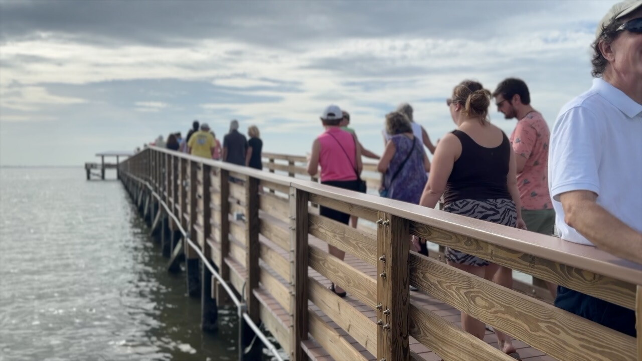 Pier Reopens to Public