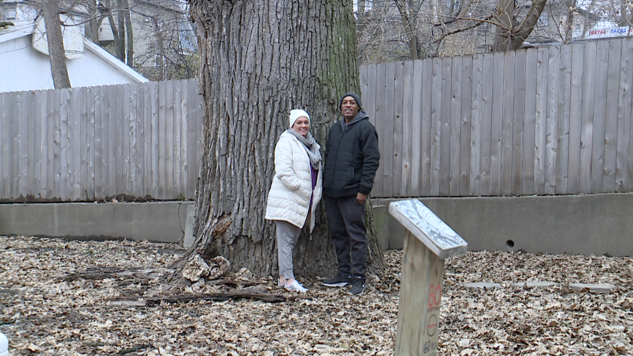 The owners of Frank the Liberty Tree