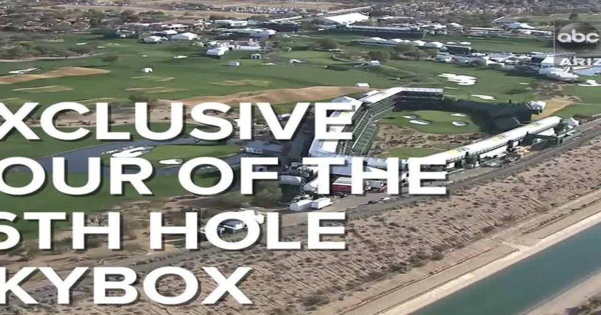 EXCLUSIVETour 16th Hole Skybox at PHX Open